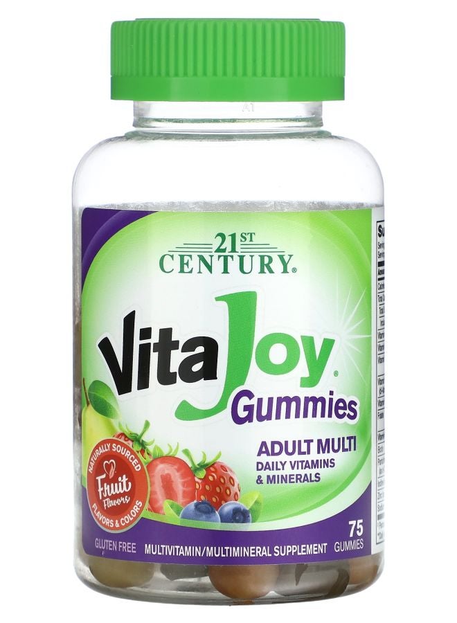 Vita Joy Gummies Adult Multi Fruit 75 Gummies