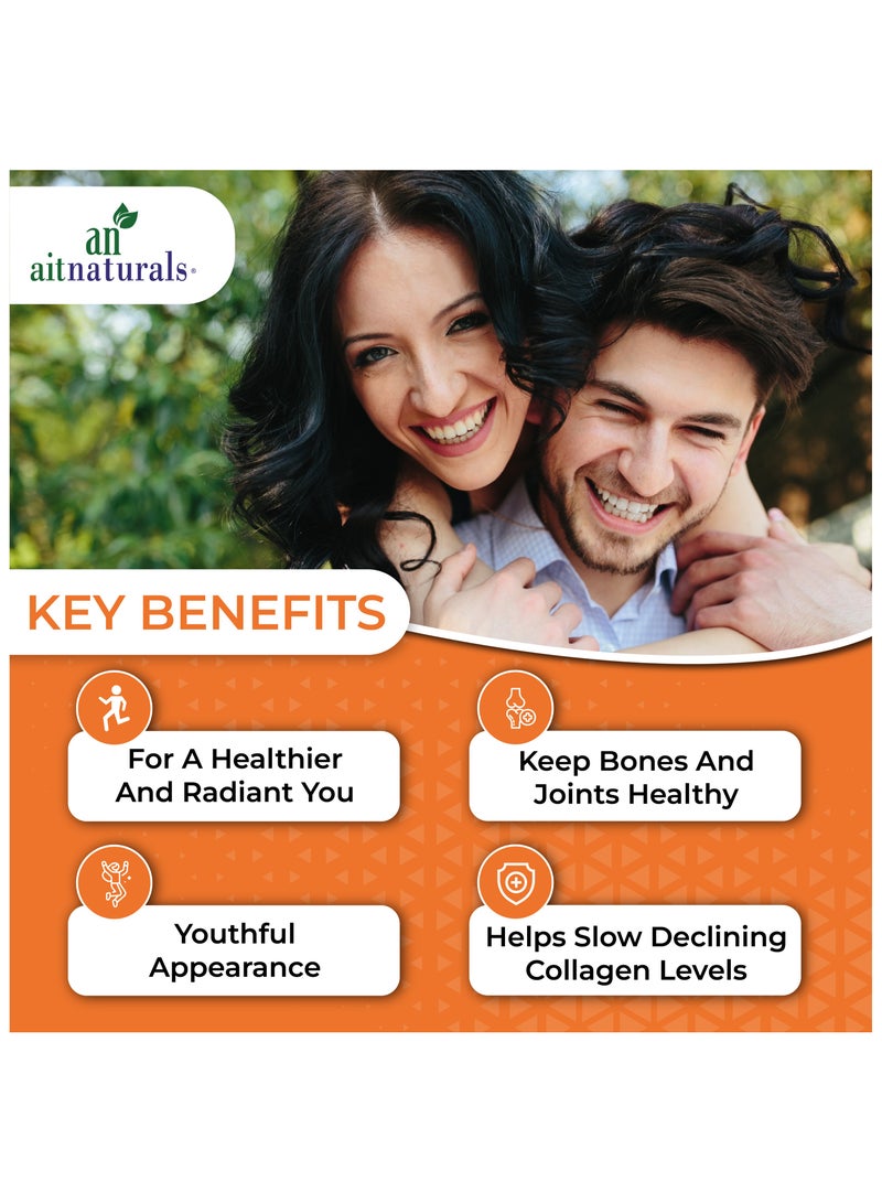 Marine Collagen 2500mg Enhanced with Hyaluronic Acid, Vitamin C, Biotin & Selenium - 120 Tablets - view 4