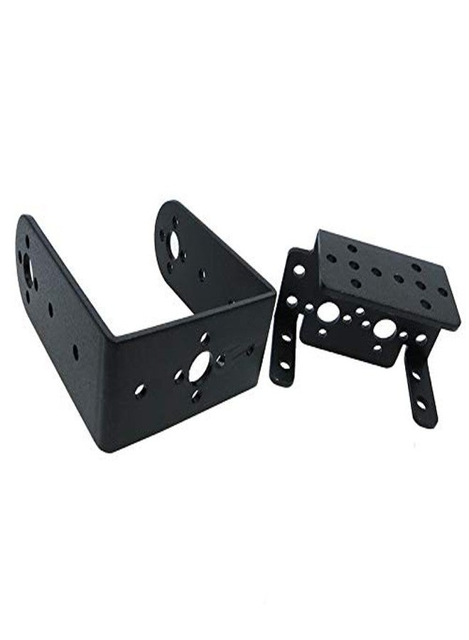 Bolsen 2 Set 2 DOF Short Pan and Tilt Servos Bracket Sensor Mount Kit for Compatible MG995 Retail - Image 4