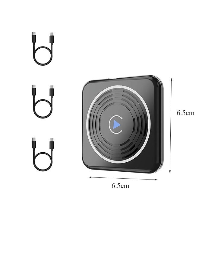 CarPlay Wireless Adapter, Wireless CarPlay Adapter for iPhone Converts Wired to Wireless CarPlay Dongle, Plug & Play Compatible for Factory OEM Wired Apple CarPlay Cars from 2016 & iPhone iOS 10+ - Image 4
