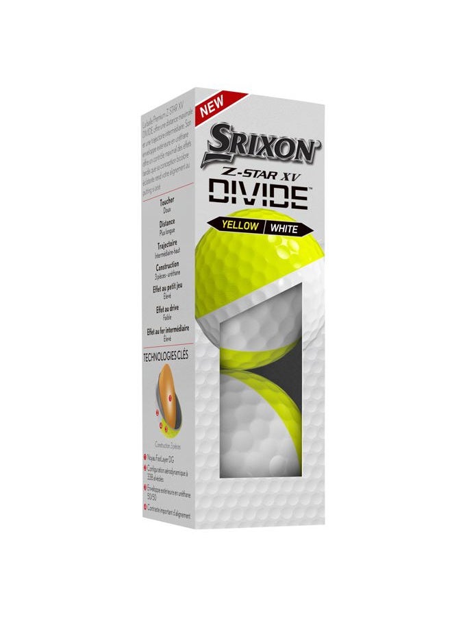Srixon Z-Star XV8 Divide Golf Balls - Image 5