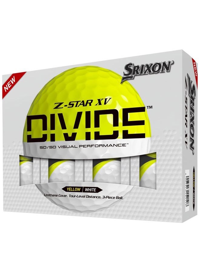 Srixon Z-Star XV8 Divide Golf Balls - Image 1
