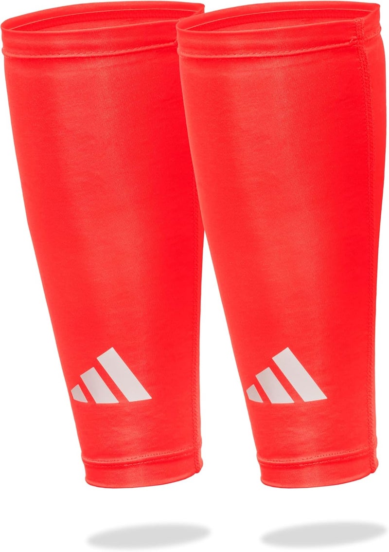 adidas Aeroready Comp Calf Sleeves - Red - L/XL - Image 1