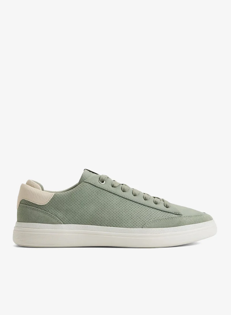 ALDO STEPUP Perforated Lace Up Sneakers