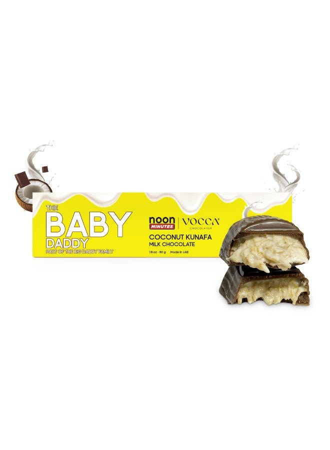 The Big Daddy Baby Daddy Coconut Kunafa Milk Chocolate Bar - Image 1