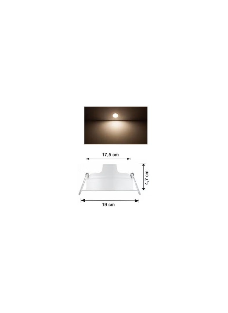 فيليبس - فيليبس Meson 20W LED Panel 4000K Daylight 17.5 cm Store Spotlight Luminaire  - Image 3