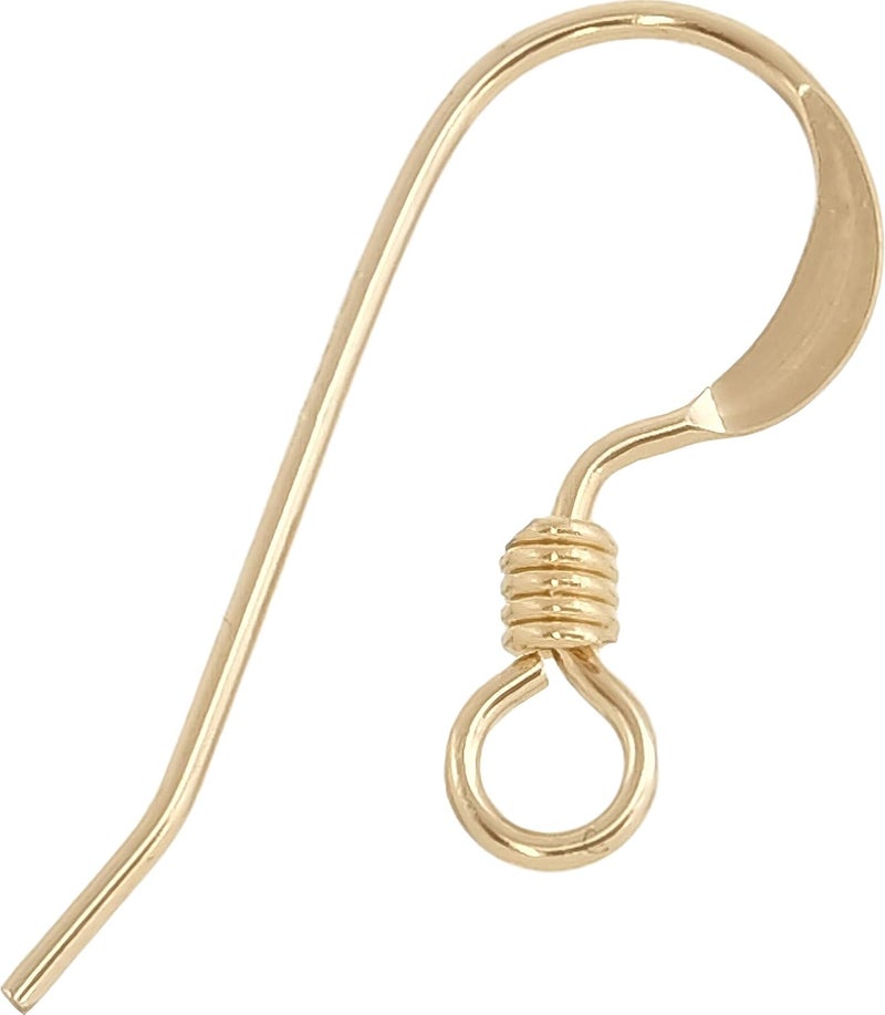 FindingKing 14K Gold Filled French Wire Earring Hooks 10 - Image 3
