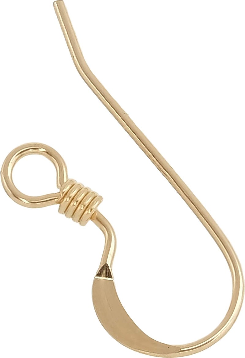 FindingKing 14K Gold Filled French Wire Earring Hooks 10 - Image 5