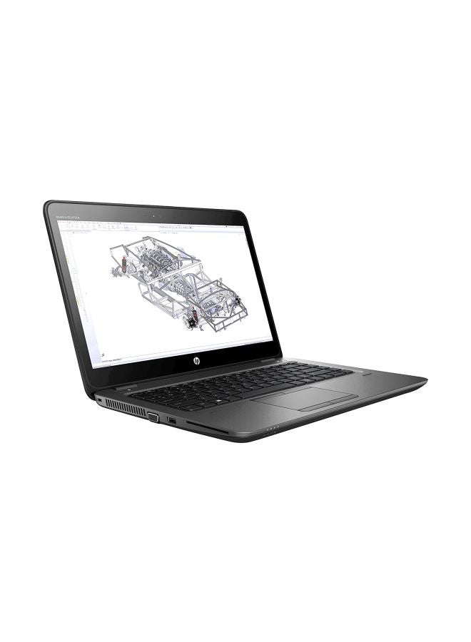 HP ZBook 14U G4 Laptop With 14-Inch Display, Core i7 Processor/8GB RAM/256GB SSD/Intel HD Graphics 620 Black - Image 3