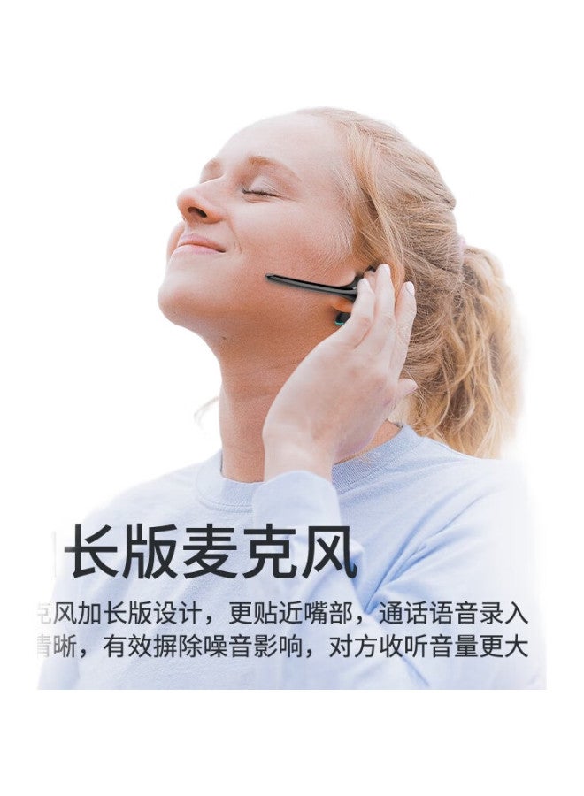 Masentek F910 Wireless Bluetooth Headphones, Noise-Cancelling Single-Ear Hook-Style With Long Battery Life, Built-In Microphone For Calls, Suitable For Sports, Running, Driving, Compatible With Apple, Huawei, Xiaomi - Image 3
