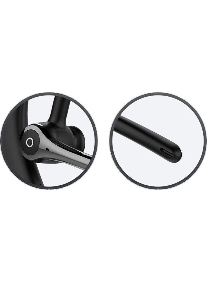 Masentek F910 Wireless Bluetooth Headphones, Noise-Cancelling Single-Ear Hook-Style With Long Battery Life, Built-In Microphone For Calls, Suitable For Sports, Running, Driving, Compatible With Apple, Huawei, Xiaomi - Image 1