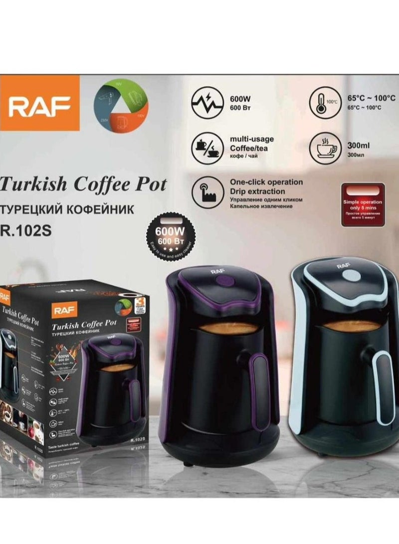 RAF Electric Turkish Coffee Pot Machine Maker 500ml - Image 1