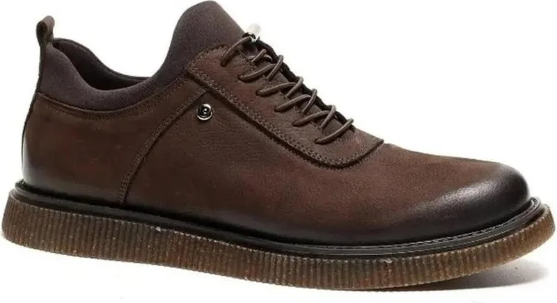 pierre cardin 61896 Vip Exclusive Casual Shoes Brown Nubuck