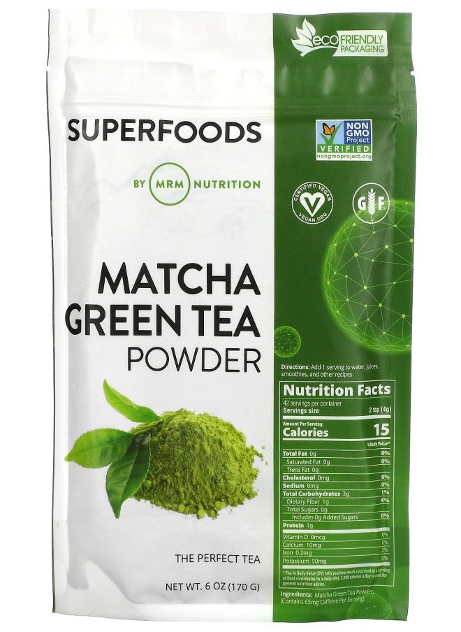 MRM Nutrition Matcha Green Tea Powder 6 oz (170 g) 