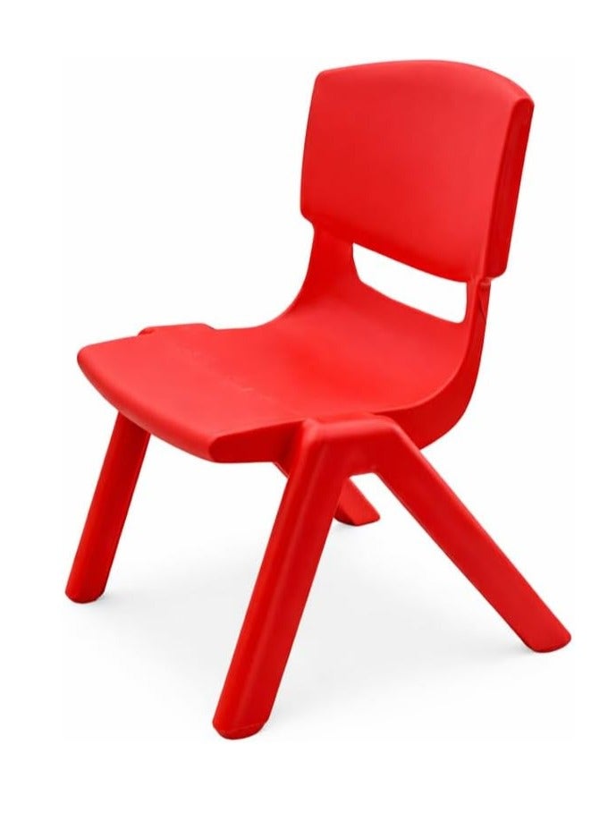 ALBADER Durable Plastic Kids Chair , Multi-Color Children’s Seating Chair, Safe & Sturdy Design, Supports up to 50KG, Suitable for Ages 1.5+, High-Quality Strong Plastic Chair for Toddlers - Image 1