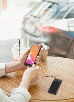 Pawa Sturdy PD20W 10000mAh Powerbank With Digital Display and Type-C Cable Inside  - Image 3