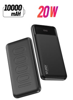 Pawa Sturdy PD20W 10000mAh Powerbank With Digital Display and Type-C Cable Inside  - Image 1