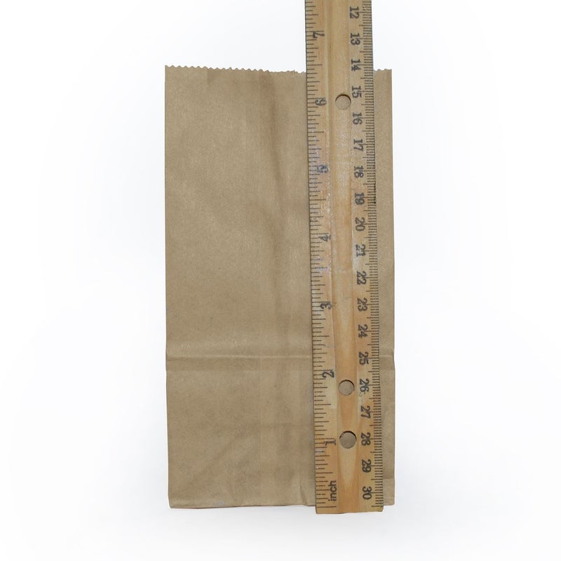 USonline911 QQ Extra Small Brown Paper Bags 3 x 2 x 6 party favors  Paper Lunch Bags  Grocery Bag  wedding favor bags  kraft bags  paper bags 100 per pack (BrownPack of 100) - Image 4