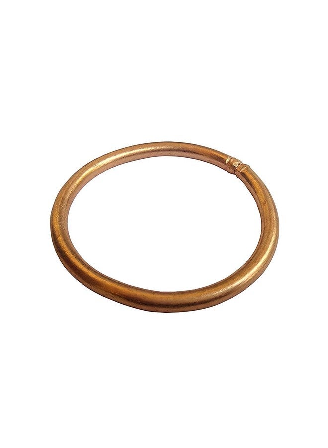 Sai Amrut S A Gifts Sai Amrut Pure Copper Kada For Men/Boys (2 x 12) - Image 1