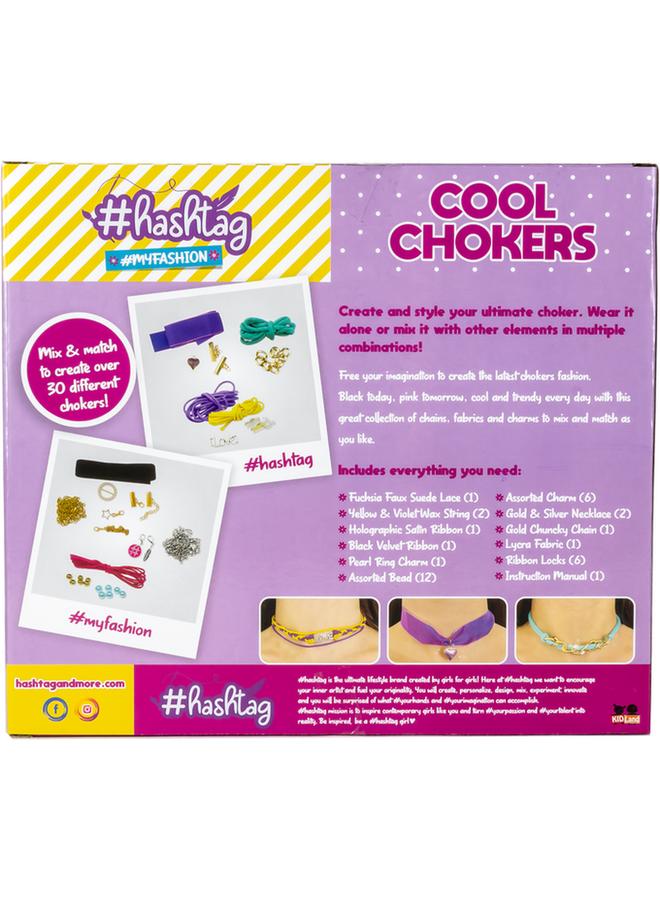 Hashtag My Fashion Style Your Way Mix and Match Cool Chokers Multicolor HTMF2102 - Image 2
