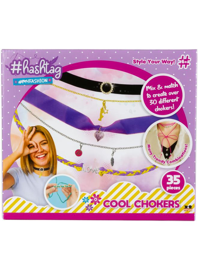 Hashtag My Fashion Style Your Way Mix and Match Cool Chokers Multicolor HTMF2102 - Image 1