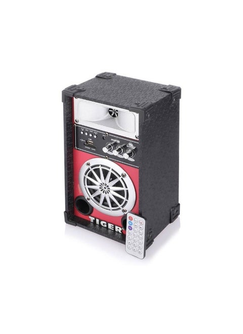 subwoofer 4 inch  with remote control contains a usb port, a memory card, bluetooth, audio input and an input to connect to the computer