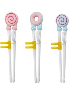 3Pairs kid chopsticks, learning chopsticks helper Practice Chopsticks for kids, training chopsticks with animals for beginners Toddler (colourful 3pairs)，Training Chopsticks