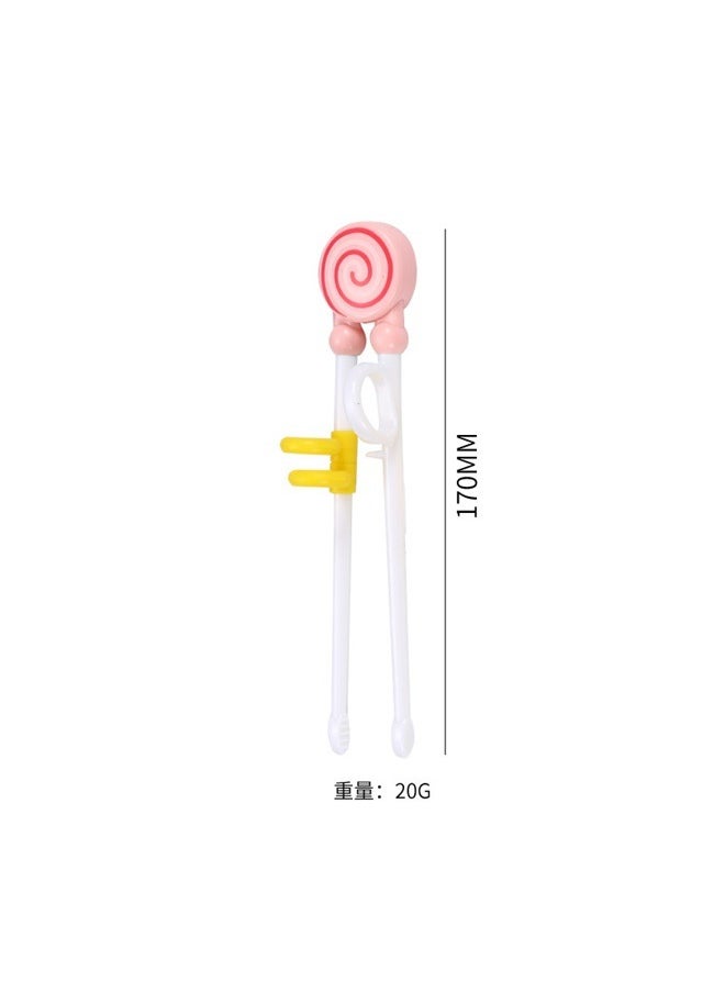 Generic - 3Pairs kid chopsticks, learning chopsticks helper Practice Chopsticks for kids, training chopsticks with animals for beginners Toddler (colourful 3pairs)，Training Chopsticks - Image 1