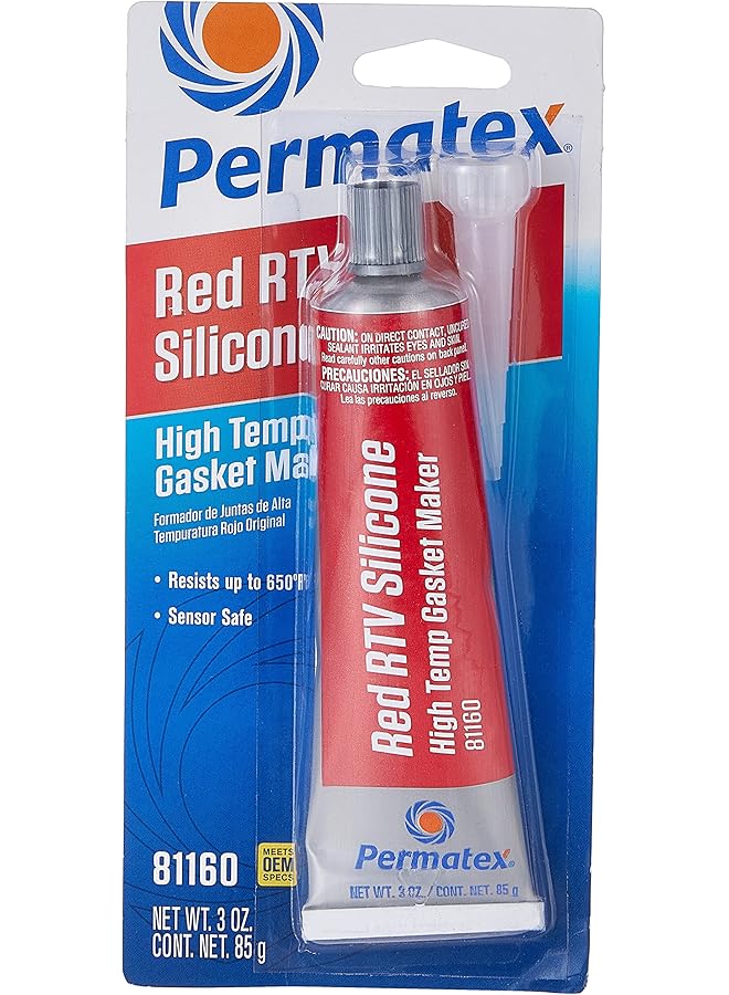Permatex (26Br) Red Rtv High Temp Gasket Maker Net.85G - Image 3