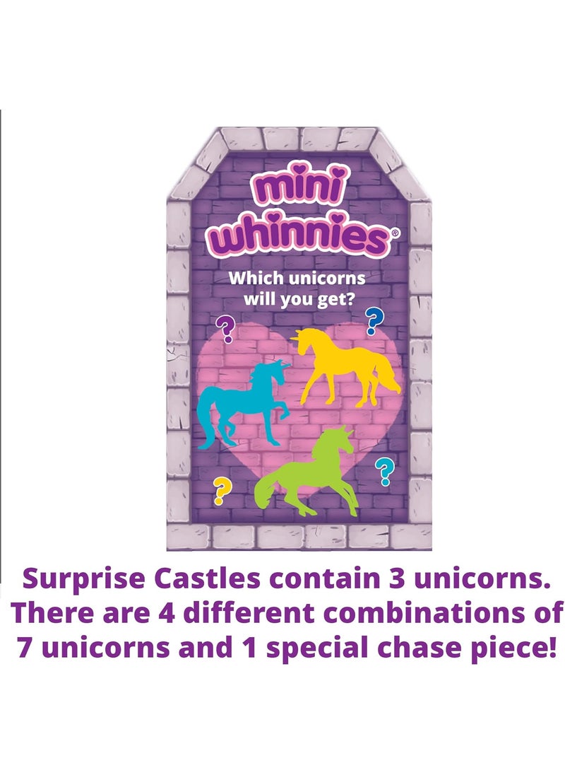 Breyer Horses Mini Whinnies Castle Surprise  3 Unicorns  Random Assortment  164 Scale  Unicorns Measure 2 x 15  Model 7848