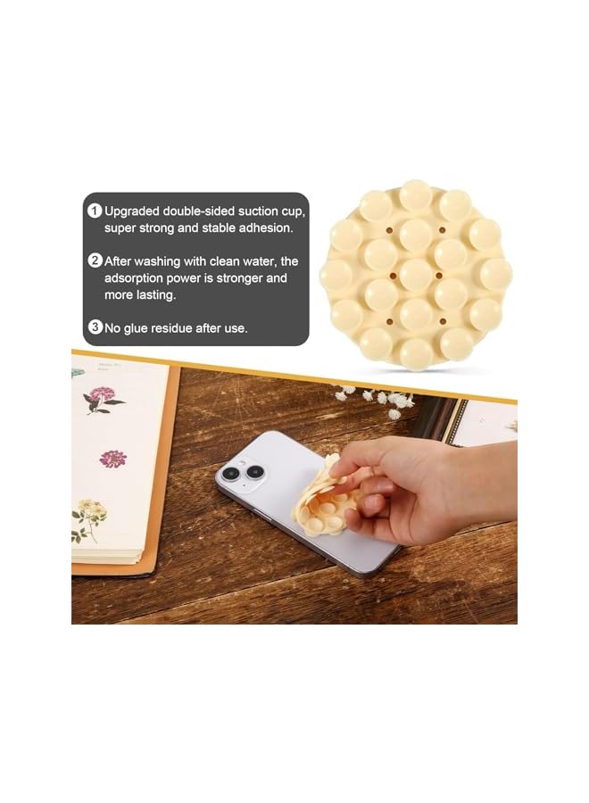 Green Tiger 5 Pack Silicone Suction Holder for Phone,Sticky Phone Case Car Anti Slip Mobile Phone Holder - Image 2