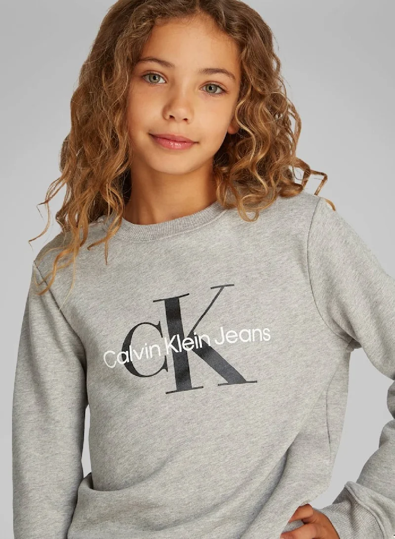 Calvin Klein Jeans Monogram Terry Hoodie