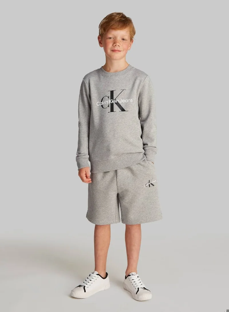 Calvin Klein Jeans Monogram Terry Hoodie