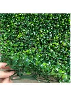 ماركة غير محددة FFD عشب جداري اصطناعي للمنزل في الأماكن المغلقة في الهواء الطلق فيلا حديقة الديكور عشب صناعي ديكور الحائط 8 قطعة  - Image 3