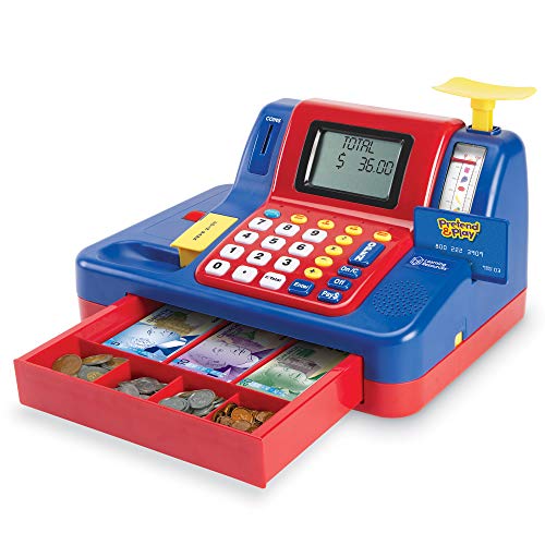 Learning Resources Canadian Version Teaching Cash Register - Image 4