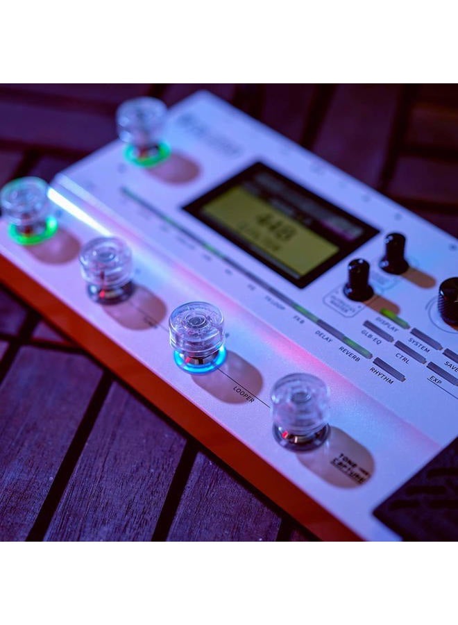 Mooer Candy Series Transparent Clear Guitar Footswitch Toppers - Image 5
