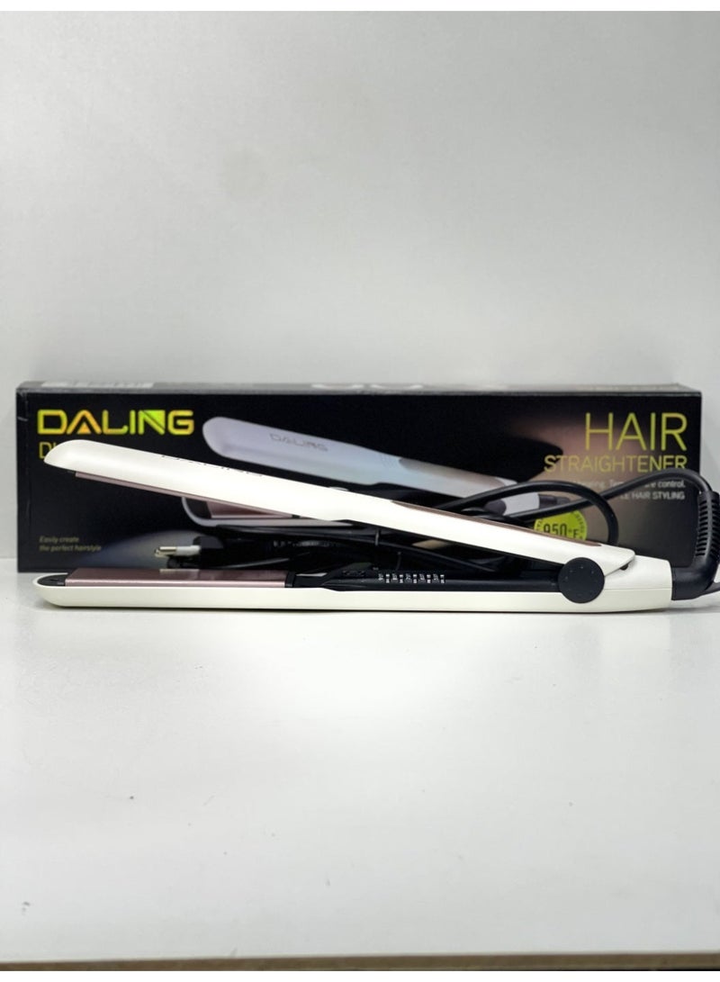 Daling DL-503 Professional Hair Straightener Black/Gold 45W - Image 2