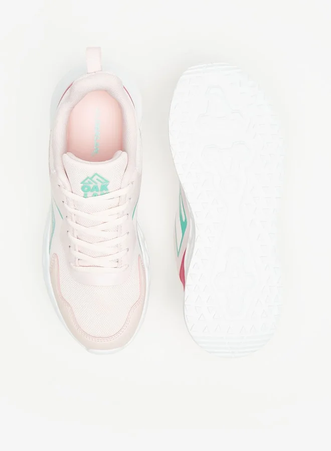 شو اكسبرس Women's Textured Lace-Up Sports Shoes
