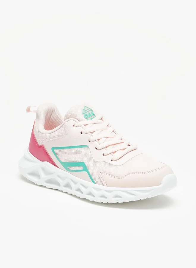 شو اكسبرس Women's Textured Lace-Up Sports Shoes