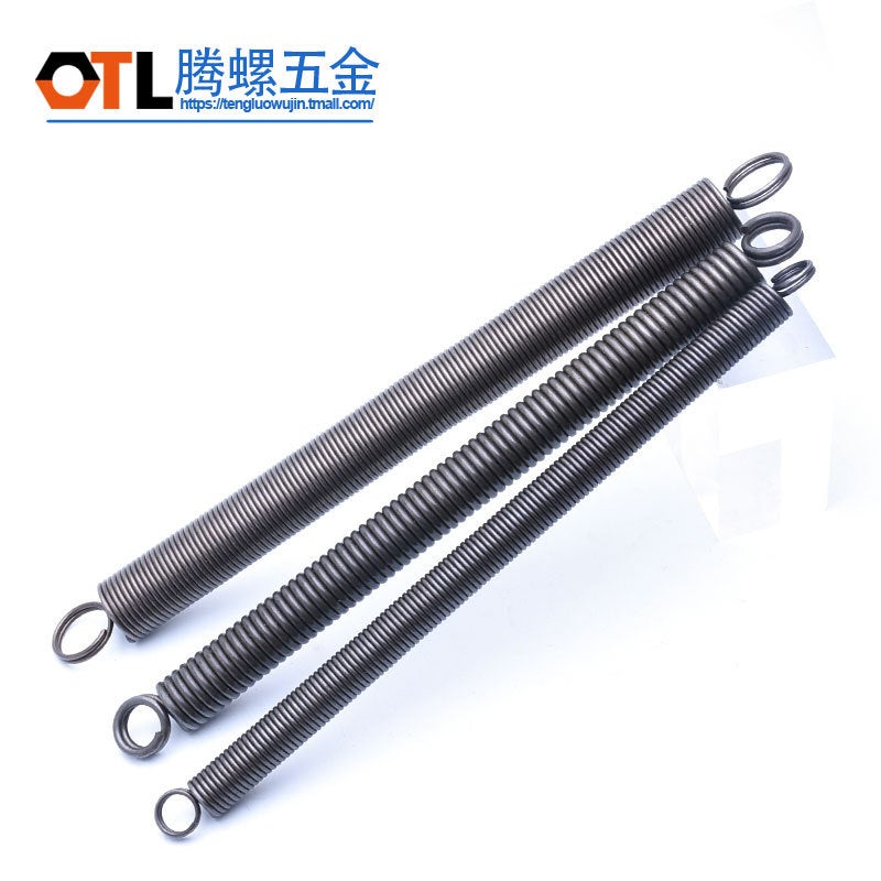 Double-Ring L-Shaped Tension Spring High Carbon Steel Wire Tension Spring 0.3 0.4 0.5 0.6 0.7 0.8 0.9~6 - Image 5