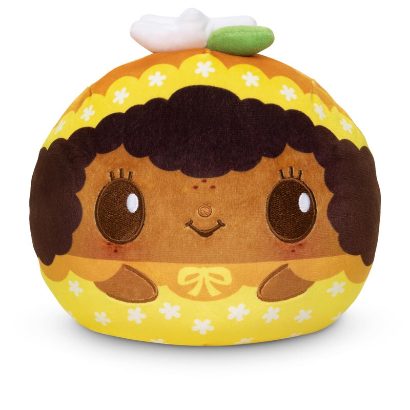 TeeTurtle Strawberry Shortcake Scented Reversible Plush - Orange Blossom and Marmalade - Cute Kawaii 6" Orange Scented Plushie - Image 1