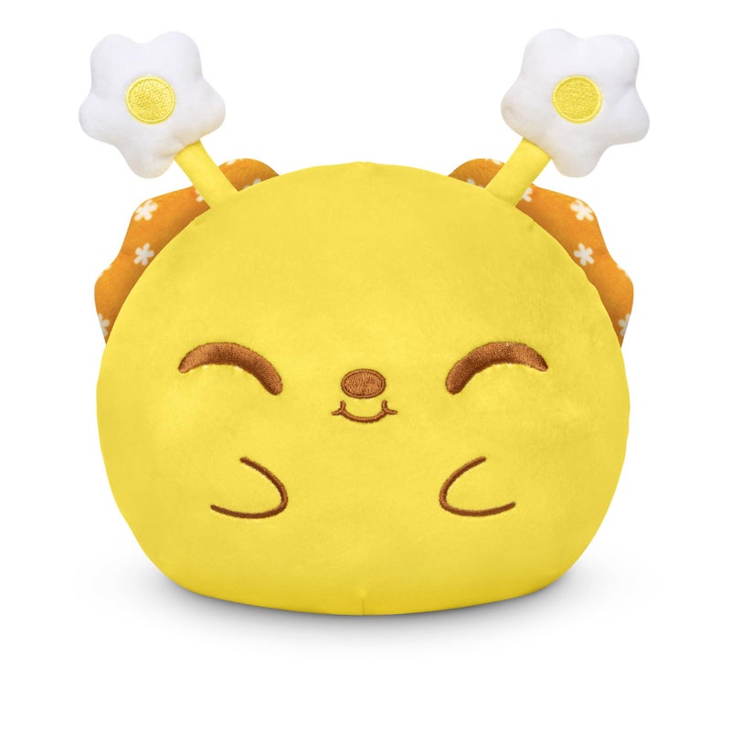 TeeTurtle Strawberry Shortcake Scented Reversible Plush - Orange Blossom and Marmalade - Cute Kawaii 6" Orange Scented Plushie - Image 2