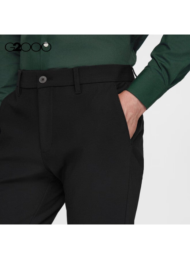 G2000 Spring And Autumn Mall Matching Business Commute Soft Comfortable Formal Dress Pants, Black, Size 36 - Image 2