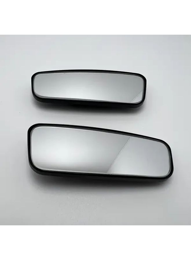 2pcs Blind Spot Mirror Rectangular HD Frameless Convex Adjustable Rod For Cars SUVs Trucks - Image 4