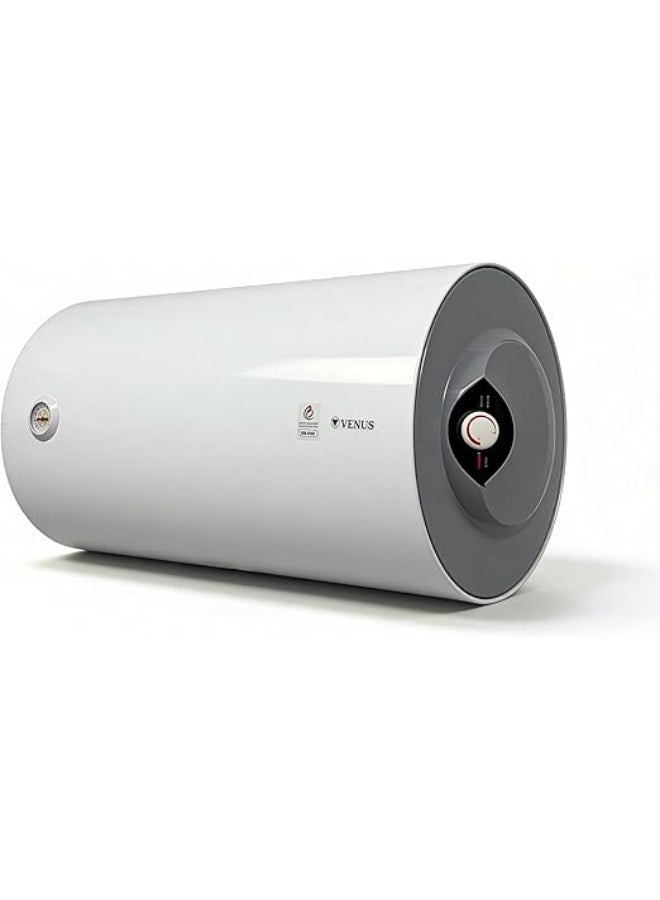 Venus Electric Storage Water Heater, 100 Litres Capacity, Glass-Lined, Horizontal Mountable-VH-100HX - Image 3