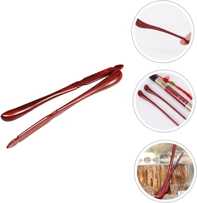 2pcs Professional Sandalwood Dulcimer Practice Hammers with Bucket Mallets for Yangqin Instrument Sturdy Dulcimer Accessories - Image 4