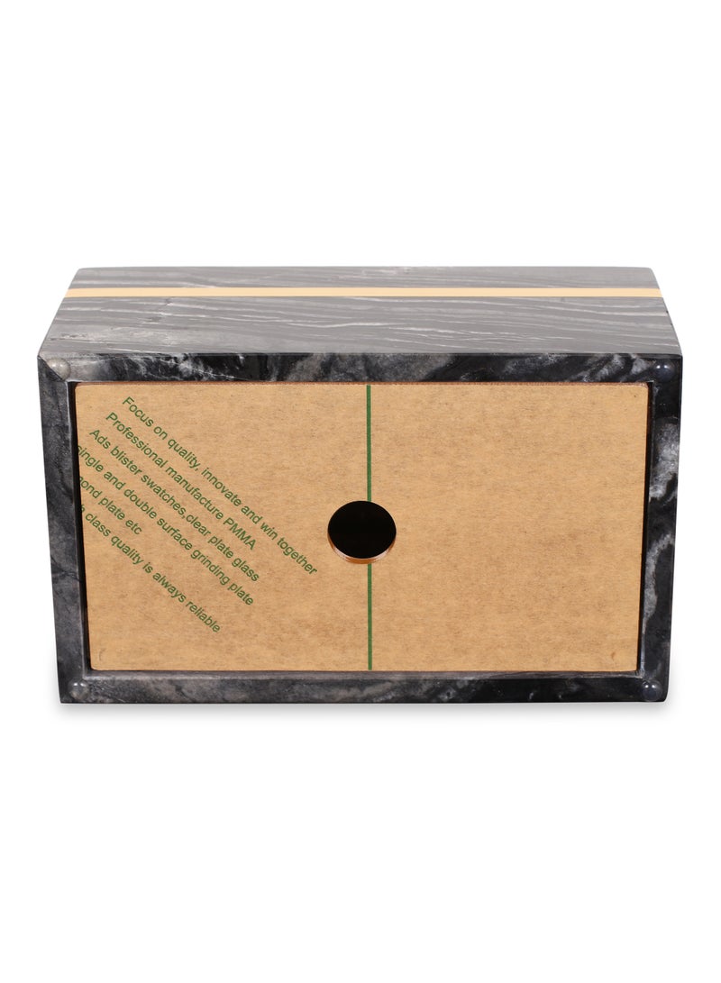 صندوق مناديل من الرخام 100% – بيان الفخامة المطلقة لمنزلك - Image 4