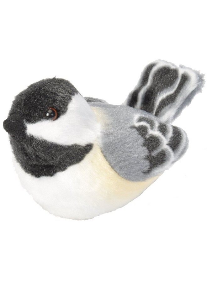 Wild Republic Audubon Birds Black Capped Chickadee Plush With Authentic Bird Sound Stuffed Animal Bird Toys For Kids & Birders  - Image 2
