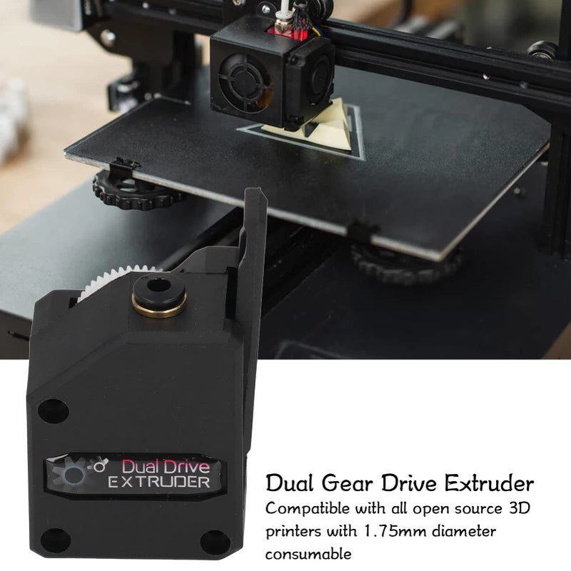 1.75mm Filament 3D Printer Extruder Kit Gear Drive Speed Ratio Improved Performance - Image 3