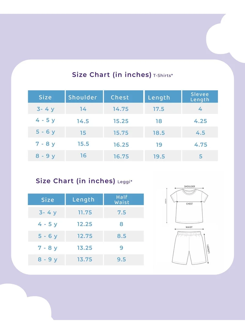 Luay Pink Girls 100% Cotton T-Shirt & Shorts Set | Kids Summer Casual Outfit | Soft Breathable Fabric | Floral “A Nice Day” Print | White T-Shirt with Pink Shorts for Women | Best Price UAE
